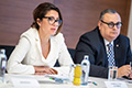 v.l.n.r. Dr. Kamaleyan-Schmied, Dr. Dietmar Bayer