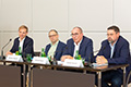 v.l.n.r. Daniel von Langen, Michael Siegrist, Harald Mayer, Stefan Ferenci