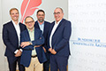 v.l.n.r. Daniel von Langen, Michael Siegrist, Stefan Ferenci, Harald Mayer