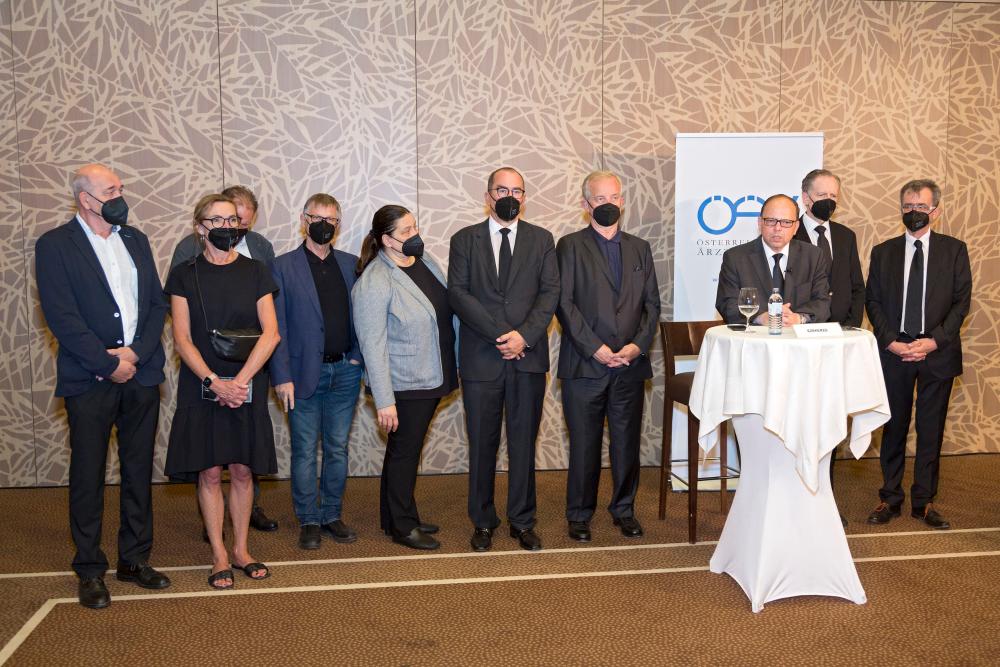 Foto der Pressekonferenz