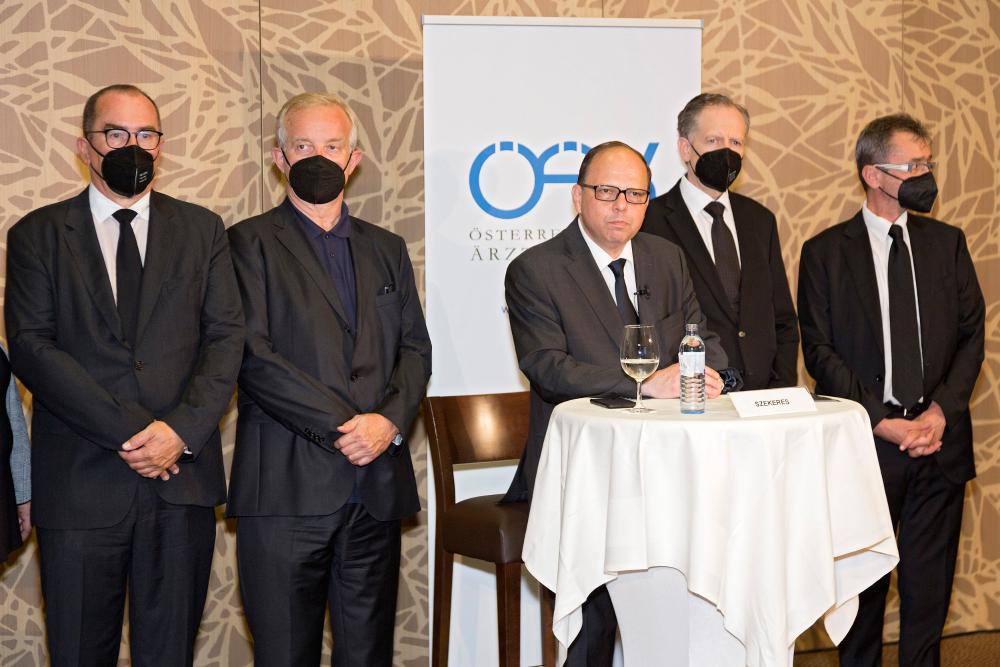 Foto der Pressekonferenz