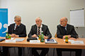 v.l.n.r. Johannes Steinhart, Edgar Wutscher, Christoph Fürthauer