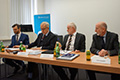 v.l.n.r. Sascha Bunda, Johannes Steinhart, Edgar Wutscher, Christoph Fürthauer