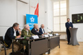v.l.n.r. Dr. Silvester Hutgrabner, Dr. Edgar Wutscher, Dr. Johannes Steinhart, Andreas Kreutzer, Mag. Sascha Bunda