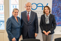 v.l.n.r. Patricia Fous-Zeiner, Johannes Steinhart, Yasmin Frank-Dastmaltschi
