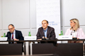 v.l.n.r. Michael Siegrist, Daniel von Langen, Kim Haas