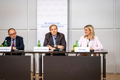 v.l.n.r. Michael Siegrist, Daniel von Langen, Kim Haas